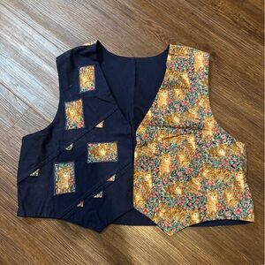 Vintage cat vest